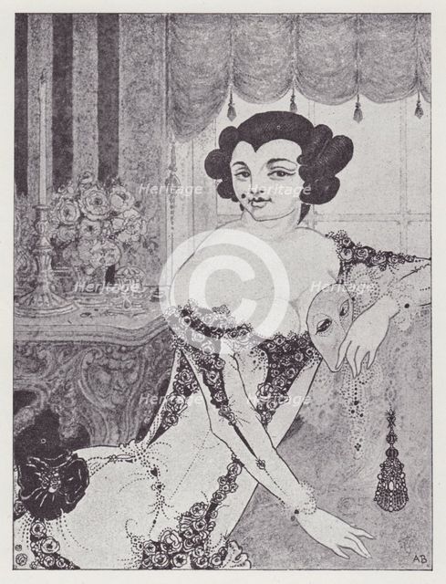 Arbuscula, 1897. Creator: Aubrey Beardsley.