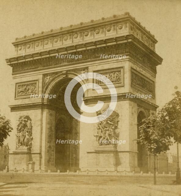 'Arc de Triomphe de l'Étoile', . Creator: Unknown.