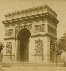 Arc de Triomphe de l'Étoile . Creator: Unknown