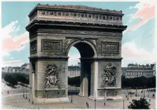 Arc de Triomphe, Paris, c1900