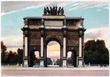 Arc de Triomphe, Paris, c1900