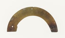 Arc-shaped Pendant, Eastern Zhou dynasty, c. 770-256 B.C. c. 5th century B.C. Creator: Unknown