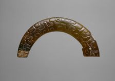 Arc-shaped Pendant, Eastern Zhou dynasty, (c. 770-256 B.C.), c. 5th century B.C. Creator: Unknown