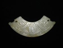 Arc-shaped pendant (huang), Western Zhou period, 9th/8th century B.C. Creator: Unknown