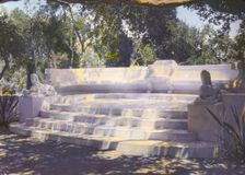 "Arcady," George Owen Knapp house, Sycamore Canyon Road, Montecito, California, 1917. Creator: Frances Benjamin Johnston
