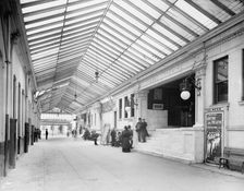 Arcade of Crescent and Tulane Theatres, New Orleans, La., c1906. Creator: Unknown