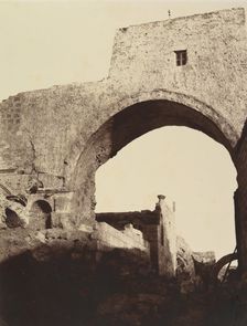 Arcade de l'Ecce Homo. Ponce Pilate présente Jésus au Peuple, 1860 or later. Creator: Louis de Clercq