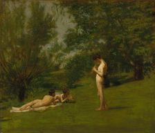 Arcadia, ca. 1883. Creator: Thomas Eakins