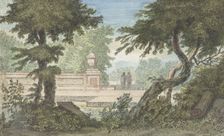 Arcadian landscape, 1706-1759. Creator: Jacob van Liender
