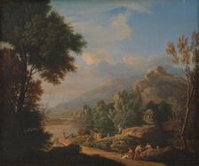 Arcadian Landscape, 1708-1741. Creator: Roman School