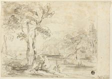 Arcadian Landscape, 1805. Creator: George Howland Beaumont