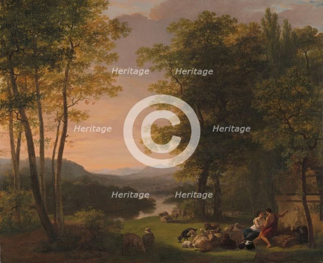 Arcadian Landscape, 1813. Creator: Jan Willem Pieneman.