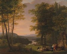 Arcadian Landscape, 1813. Creator: Jan Willem Pieneman