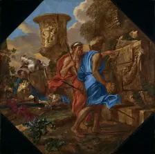 Arcadian Shepherds, about 1655. Creator: Giovanni Benedetto Castiglione