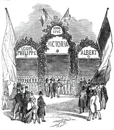 Arch at the Railway Station, Gosport, 1844. Creator: Stephen Sly