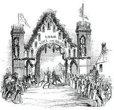 Arch at West Bridge, 1844. Creator: Unknown