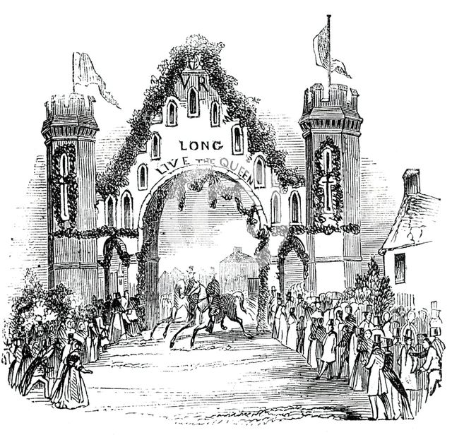 Arch at West Bridge, 1844. Creator: Unknown.