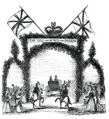 Arch at Broughton, 1844. Creator: Unknown
