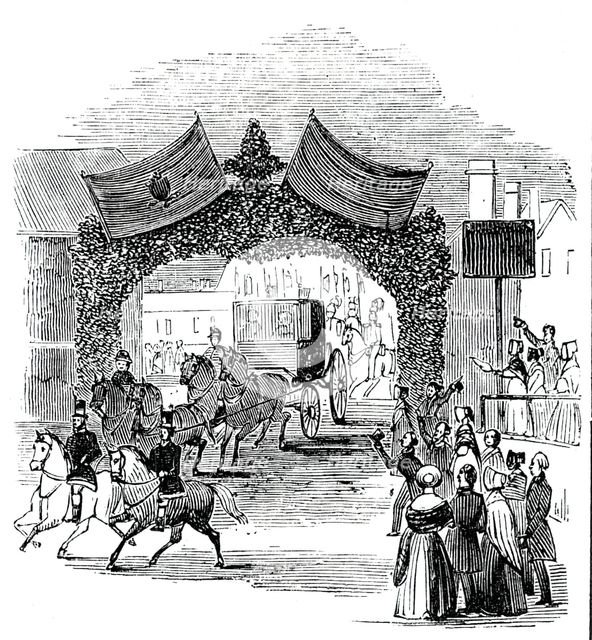 Arch at Bulwick, 1844. Creator: Unknown.