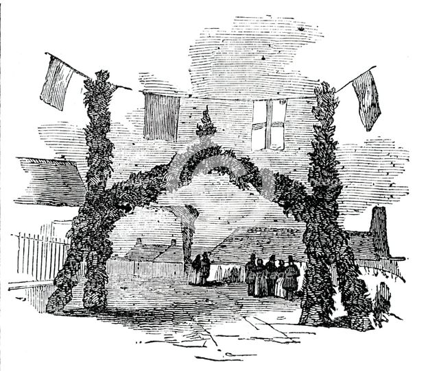 Arch at Duddington, 1844. Creator: Unknown.