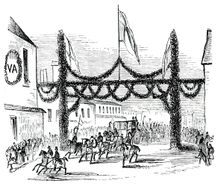 Arch at Kettering, 1844. Creator: Unknown