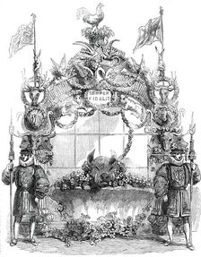 Arch in the Dinner Pavilion..., 1850. Creator: Unknown