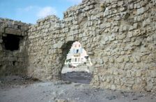 Arch in the seawall of Acre