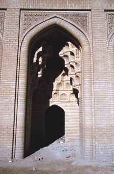Arch in sunlight, Abbasid Palace, Baghdad, Iraq, 1977. Creator: Vivienne Sharp