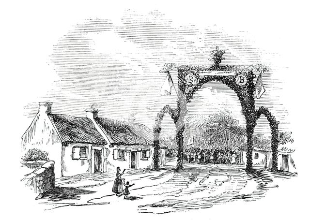 Arch near Burns' cottage, 1844. Creator: Unknown.