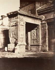 Arch of the Argentarii, or, Goldsmith's Gate, Rome, 1860s. Creator: Unknown