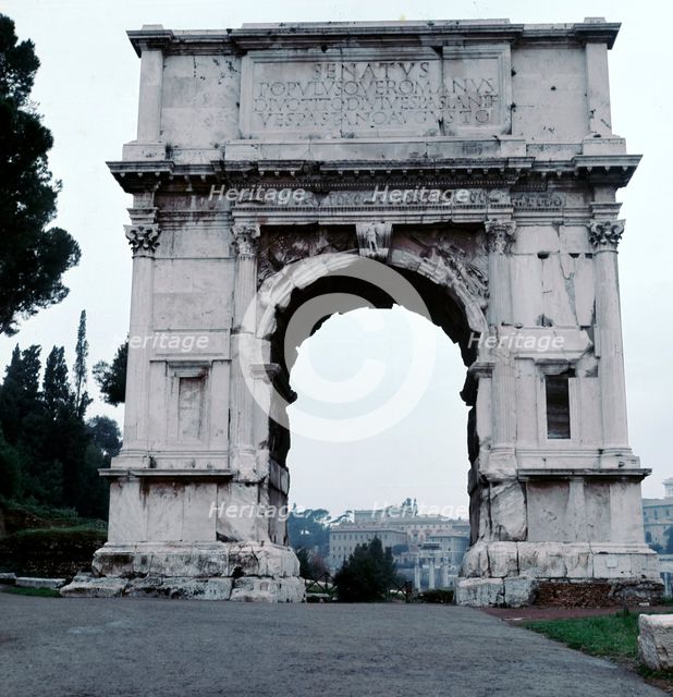 Arch of the Emperor Titus, 1st century. Artist: Unknown