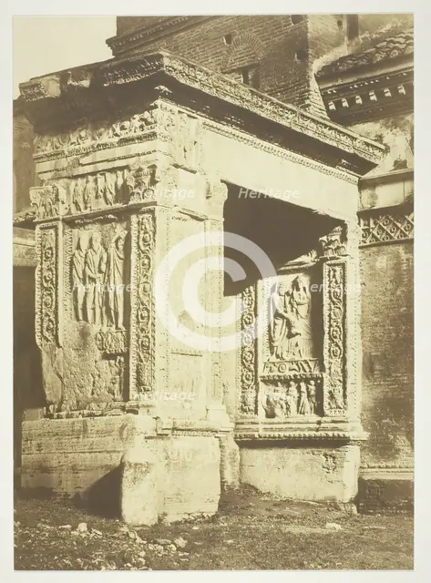 Arch of the Silversmiths, c. 1857. Creator: Robert MacPherson.