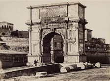 Arch of Titus, between 1852 and 1864. Creator: Tommaso Cuccioni