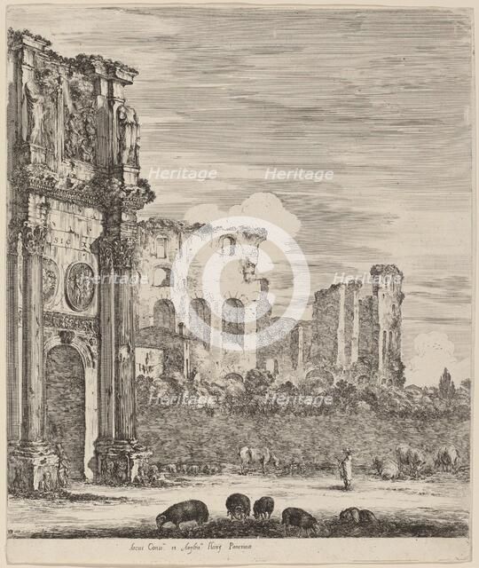 Arch of Constantine, 1656. Creator: Stefano della Bella.