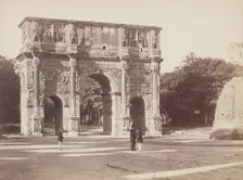 Arch of Constantine, late 19th century. Creator: Unknown