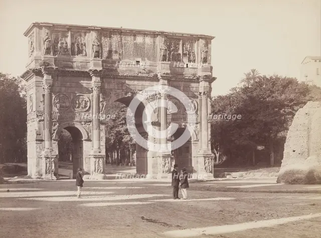 Arch of Constantine, late 19th century. Creator: Unknown.