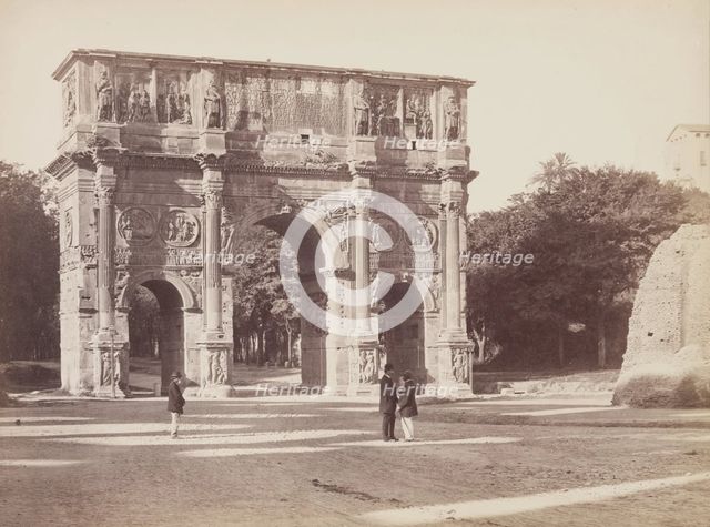 Arch of Constantine, late 19th century. Creator: Unknown.