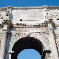 Arch of Constantine, Rome, 4th century