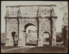 Arch of Constantine, Rome, c1858. Creator: Jane Martha St. John