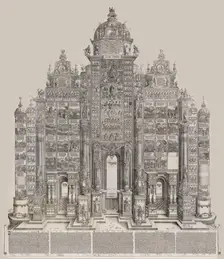 Arch of Honor, 1515, printed 1517/18., 1515, printed 1517/18. Creator: Hieronymus Andreae