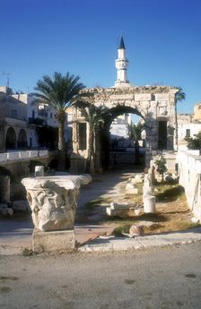Arch of Marcus Aurelius, Tripoli, Libya, 163 AD