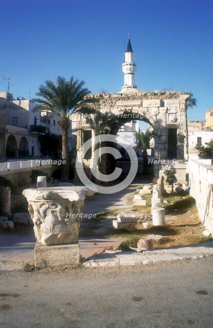 Arch of Marcus Aurelius, Tripoli, Libya, 163 AD.