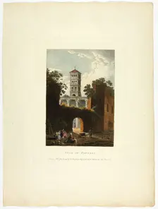 Arch of Pantani, plate thirty-seven from the Ruins of Rome, published January 17, 1797. Creator: Matthew Dubourg
