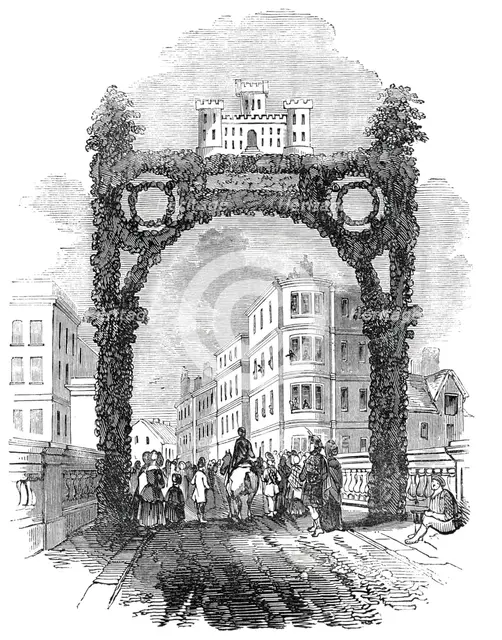 Arch on the New Brig of Ayr, 1844. Creator: Unknown.