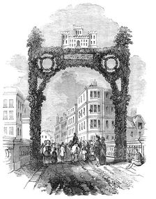 Arch on the New Brig of Ayr, 1844. Creator: Unknown