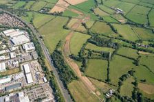 Archaeogical excavations along new Southern Connector Road, Swindon, Wiltshire, 2021. Creator: Damian Grady