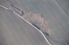 Archaeological excavation of an Iron Age/Roman ditched enclosure, North Yorkshire, 2015. Creator: Historic England
