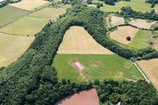 Archaeological excavation on Dorstone Hill, County of Herefordshire, 2018. Creator: Damian Grady