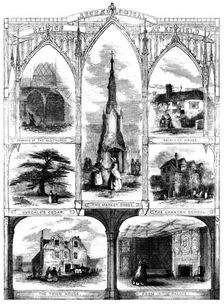 Archaeological Relics at Enfield, 1858. Creator: Unknown
