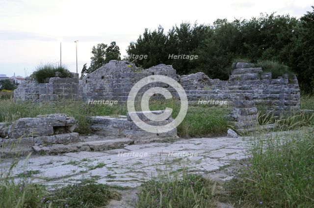 Archaeological ruins, ancient city of Salona, Solin, Coatia, 2018.  Creator: Unknown.